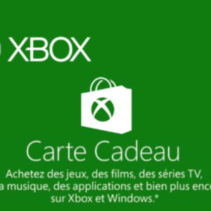 Carte Prépayée Xbox live 5€ Europe