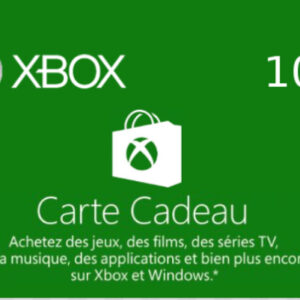 Carte Prépayée Xbox live 10€ Europe