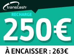 Recharge Transcash 250€